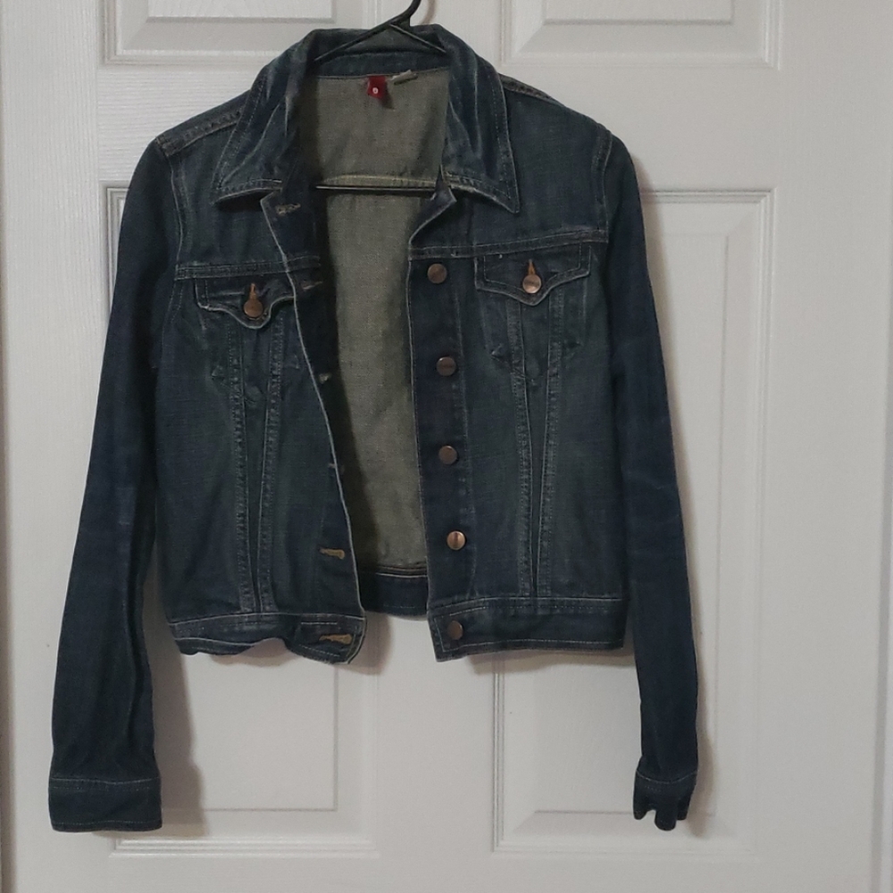 Divided jean jacket